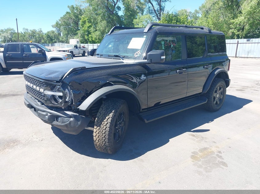 Vin: 1fmee8bp5slb75275, lot: 45722786, ford bronco outer banks 20252