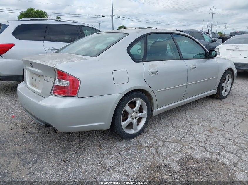 2006 SUBARU LEGACY auction photo 4