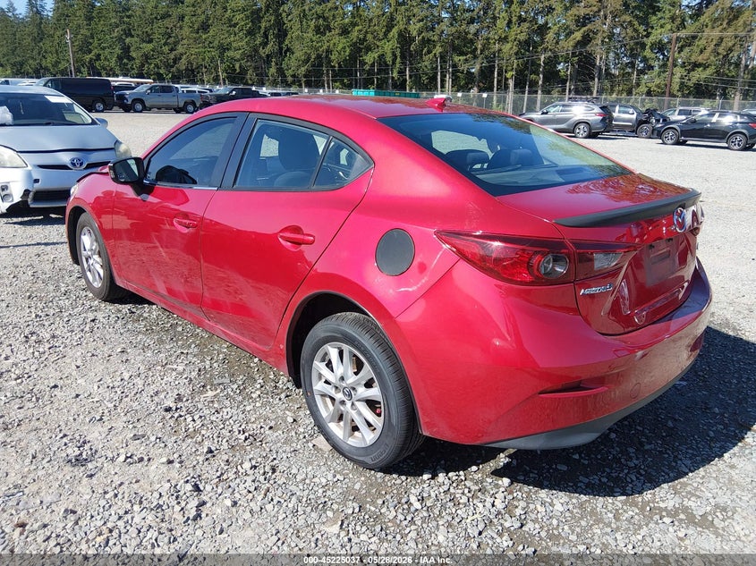 Vin: 3mzbm1v76fm219444, lot: 45722798, mazda mazda3 i touring 20153