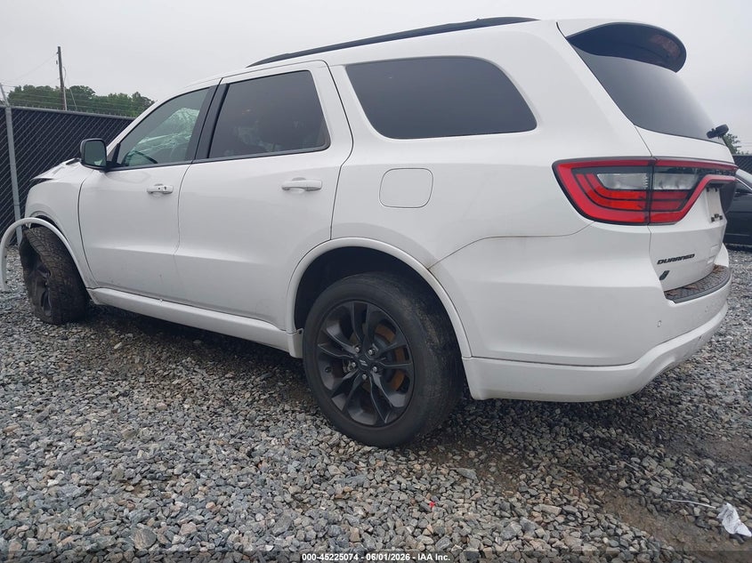 Vin: 1c4rdjdg4mc557703, lot: 45722834, dodge durango gt plus awd 20213