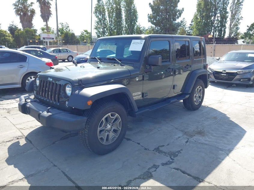 2015 Jeep Wrangler Unlimited Sport 1C4BJWDG8FL627035 photo 1