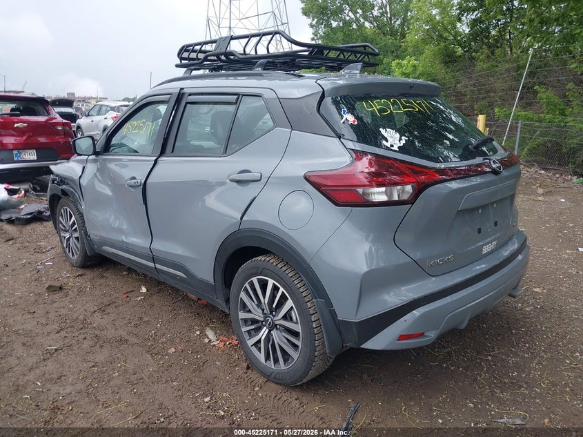 Vin: 3n1cp5dv4pl513067, lot: 45722932, nissan kicks sr xtronic cvt 20233