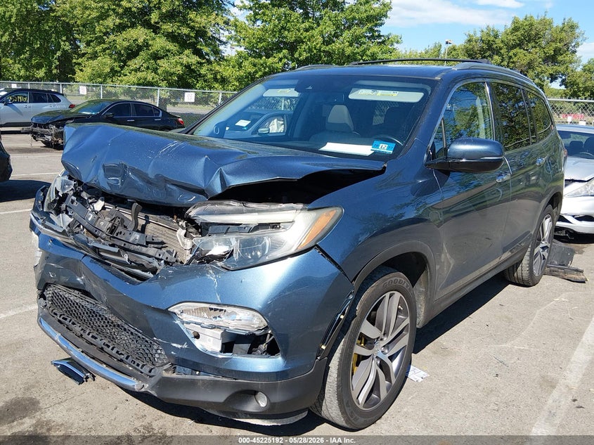 Vin: 5fnyf6h9xgb050259, lot: 45722953, honda pilot touring 20162