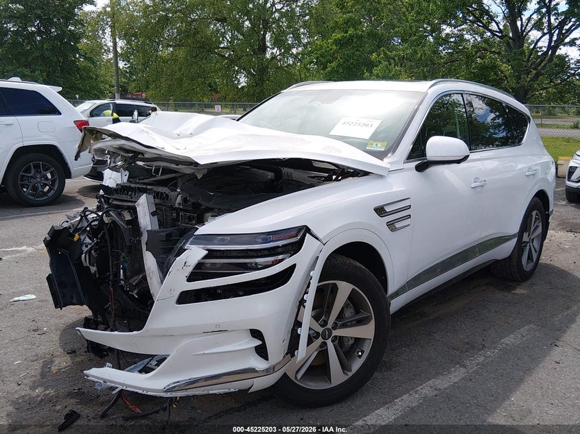 Vin: kmuhcesc3mu050840, lot: 45722964, genesis gv80 3.5t awd 20212