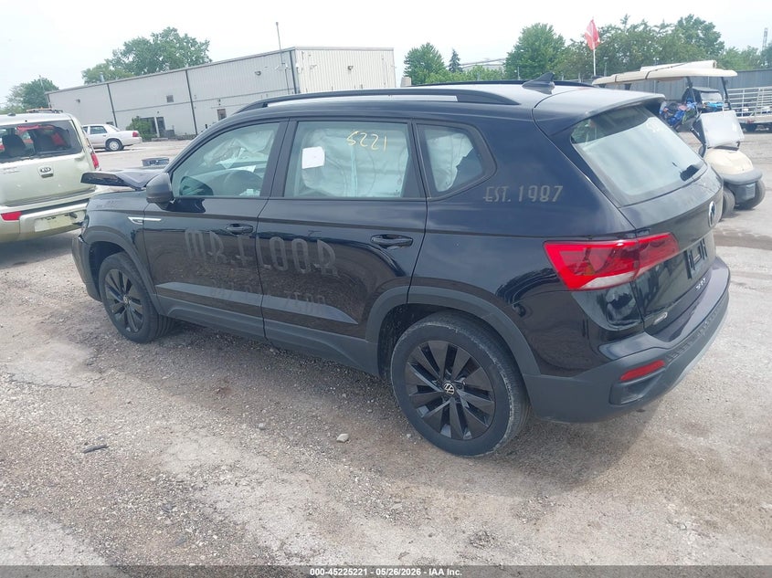 2023 VOLKSWAGEN TAOS auction photo 3