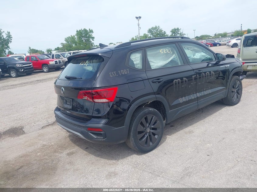 2023 VOLKSWAGEN TAOS auction photo 4
