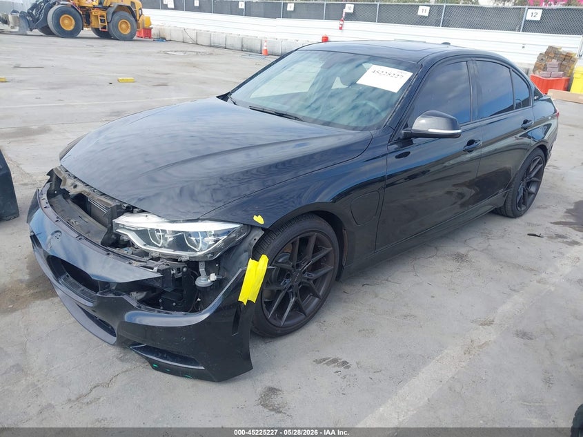 2017 BMW 330E auction photo 2