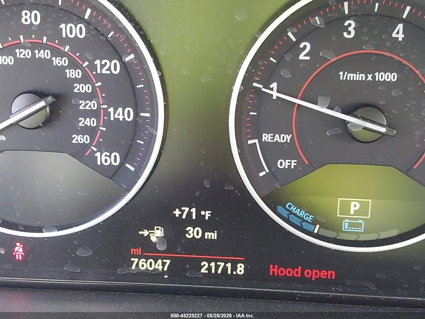 2017 BMW 330E auction photo 7