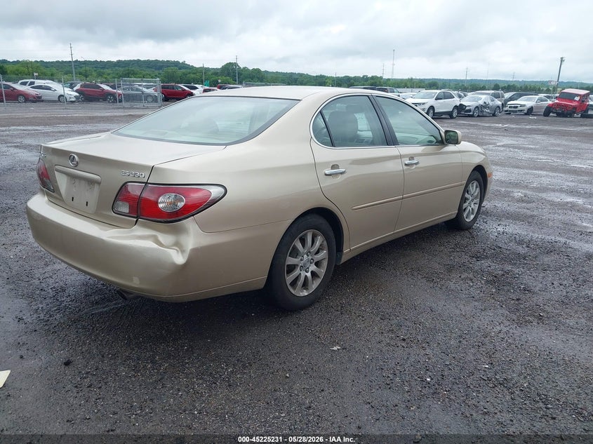 LEXUS ES 2004 VIN JTHBA30G545038495