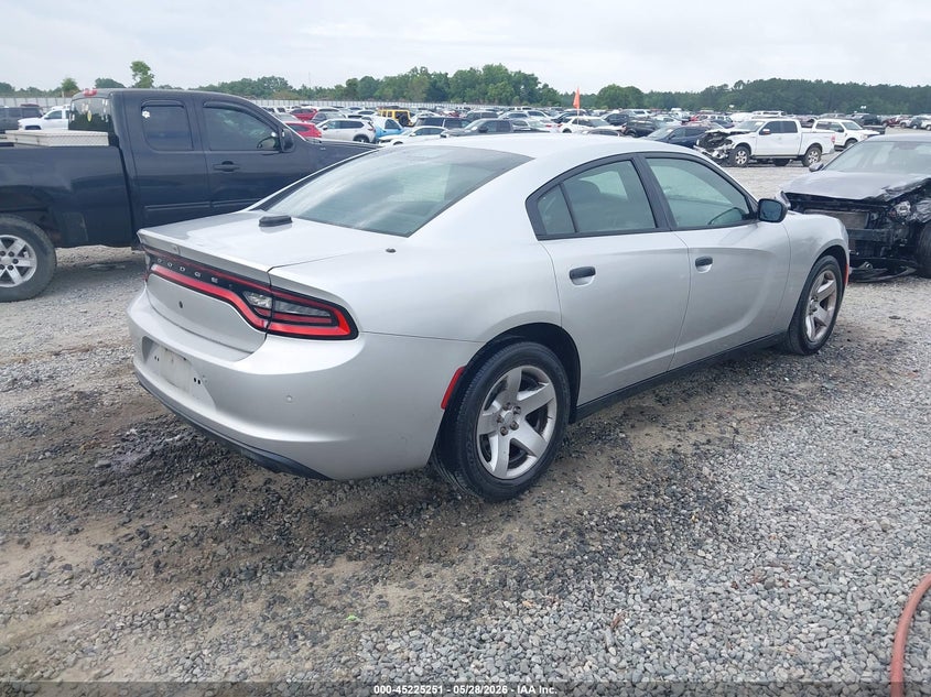 Vin: 2c3cdxat8gh223318, lot: 45723012, dodge charger police 20164