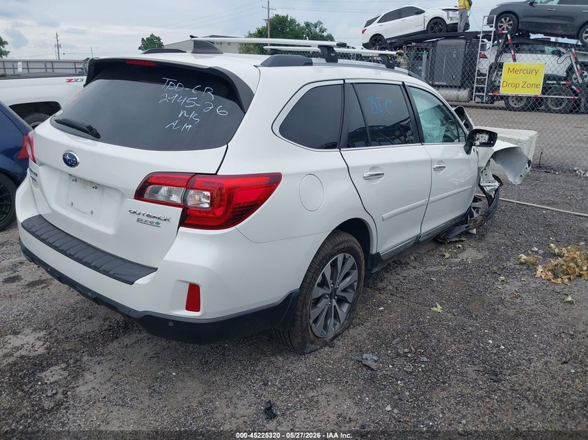 Vin: 4s4bsatc7h3283694, lot: 45723081, subaru outback 2.5i touring 20174