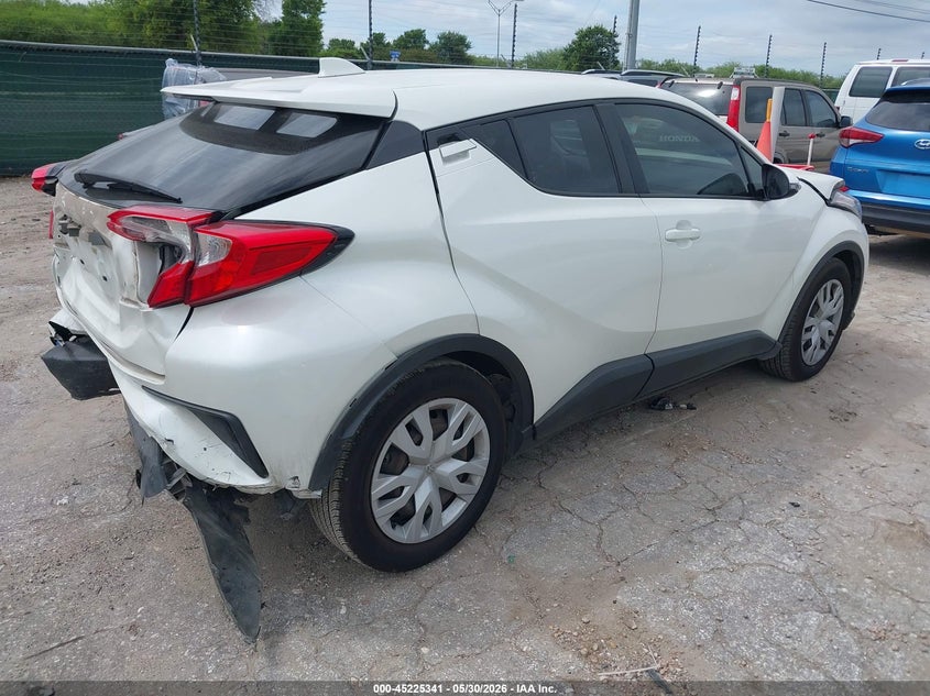Vin: jtnkhmbx4l1070212, lot: 45723102, toyota c-hr le 20204