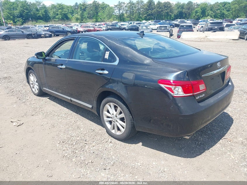 Vin: jthbk1eg8a2390560, lot: 45723106, lexus es 350 20103