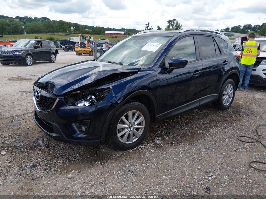 Vin: jm3ke2cy6e0397719, lot: 45723115, mazda cx-5 touring 20142