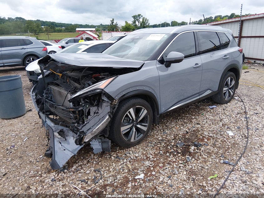 2022 NISSAN ROGUE auction photo 2