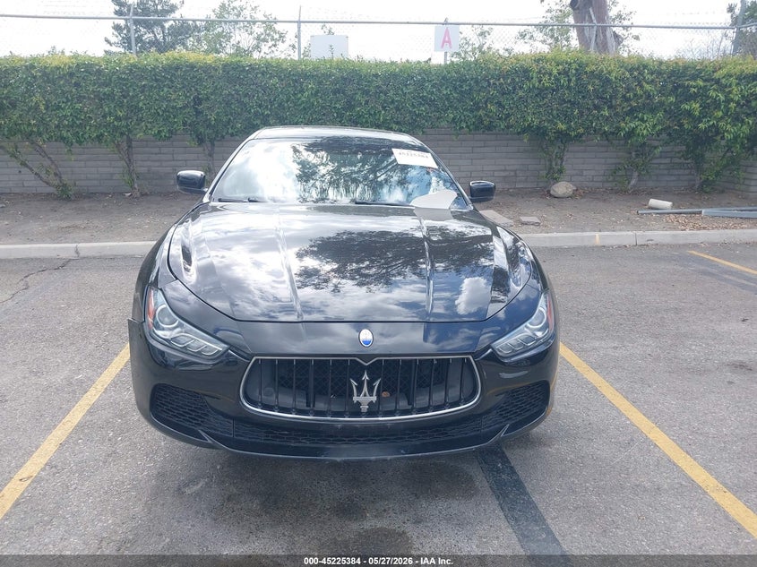2014 Maserati Ghibli S Q4 VIN: ZAM57RTA5E1096375 Lot: 45225384