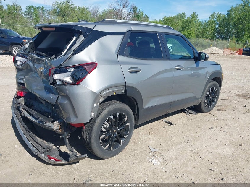 Vin: kl79mrsl4pb022800, lot: 45723215, chevrolet trailblazer awd lt 20234