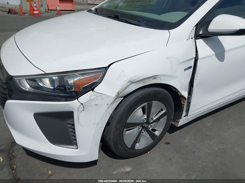 2019 Hyundai Ioniq Hybrid Blue VIN: KMHC65LC6KU131228 Lot: 45225469