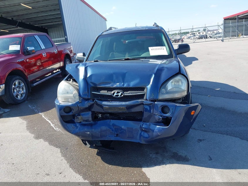2005 Hyundai Tucson Gl VIN: KM8JM12BX5U082165 Lot: 45225551