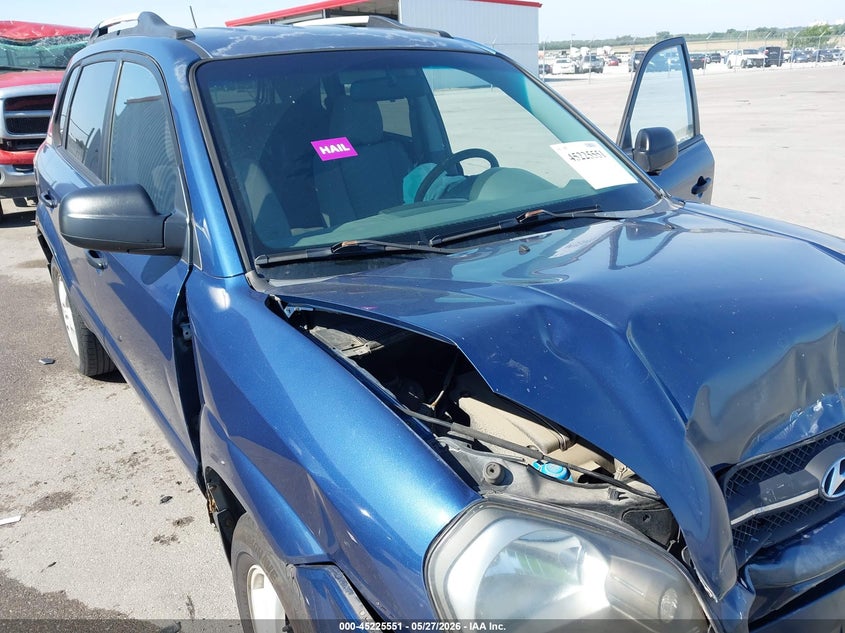 2005 Hyundai Tucson Gl VIN: KM8JM12BX5U082165 Lot: 45225551