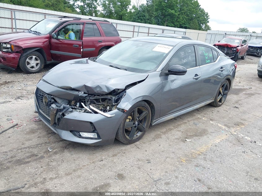 2021 Nissan Sentra Sr Xtronic Cvt 3N1AB8DVXMY313963 photo 1
