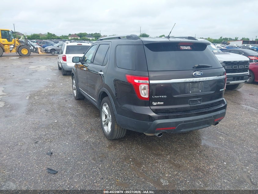 Vin: 1fm5k7f93dgb70750, lot: 45723440, ford explorer limited 20133