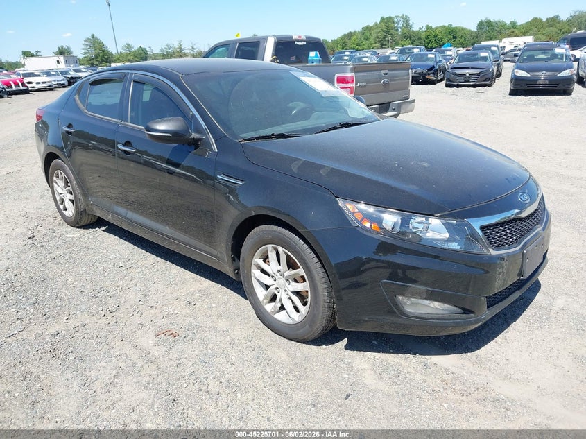 2012 Kia Optima 2.4 Lx black Lot 111045225701 Vin KNAGM4A73C5289577