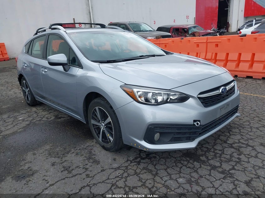 Vin: 4s3gtad64n3708042, lot: 45723505, subaru impreza premium 5-door 2022 img_1