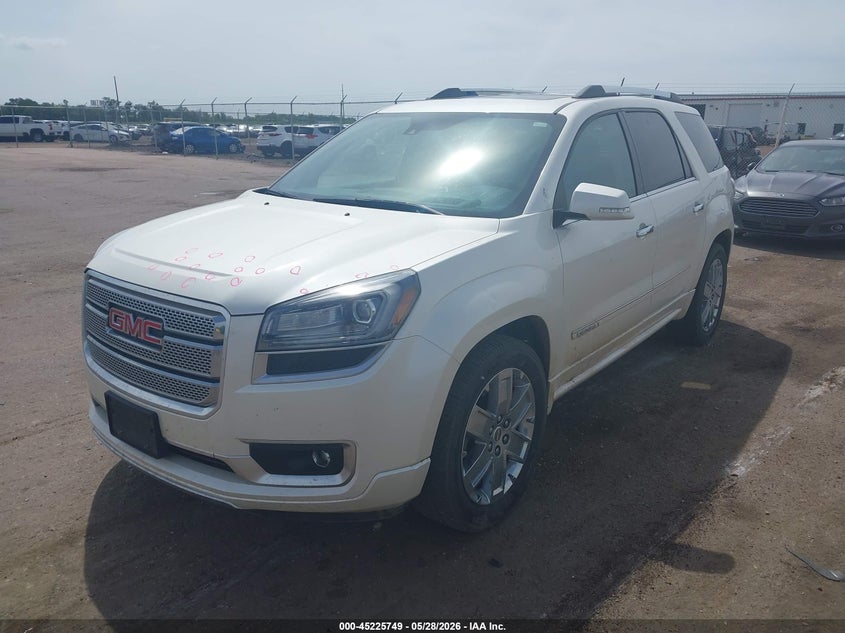 Vin: 1gkkvtkd0ej202189, lot: 45723510, gmc acadia denali 20142