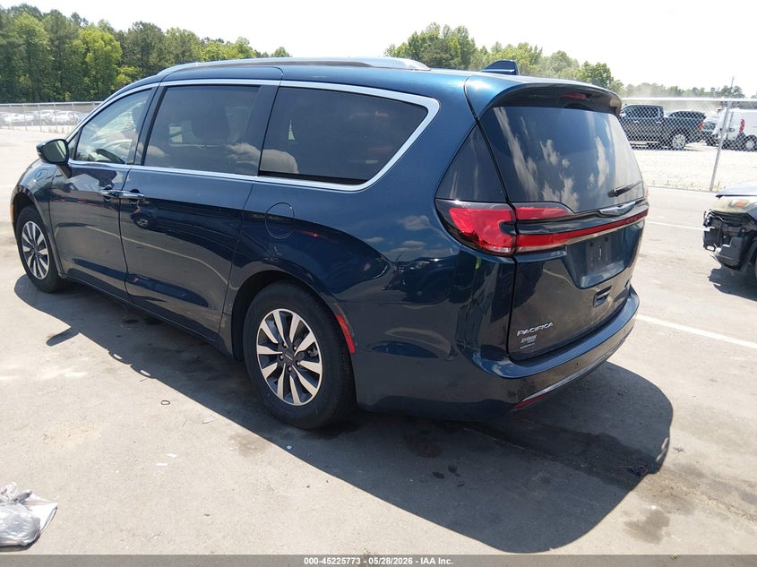 Vin: 2c4rc1l72mr596477, lot: 45723534, chrysler pacifica hybrid touring l 20213