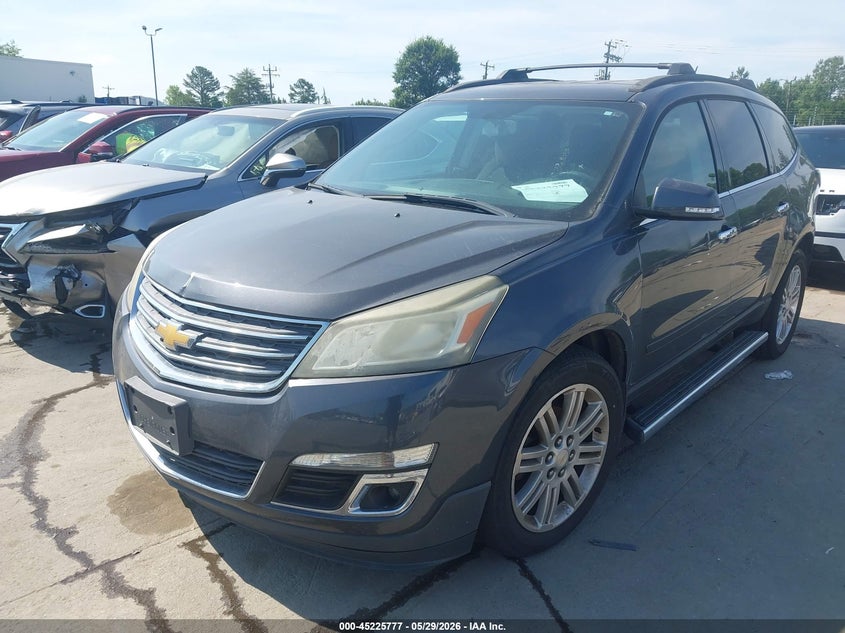 2014 Chevrolet Traverse 1lt 1GNKRGKD1EJ136704 photo 1