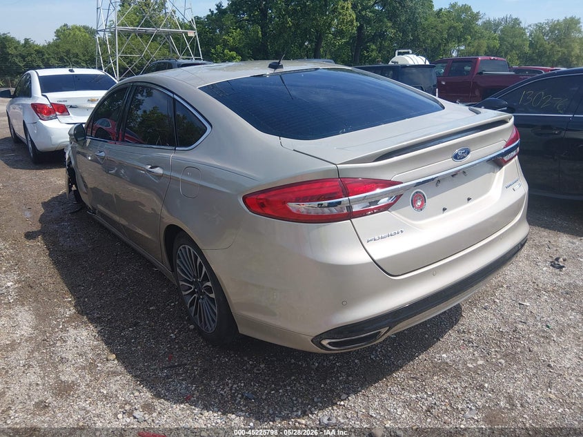 2017 FORD FUSION auction photo 3