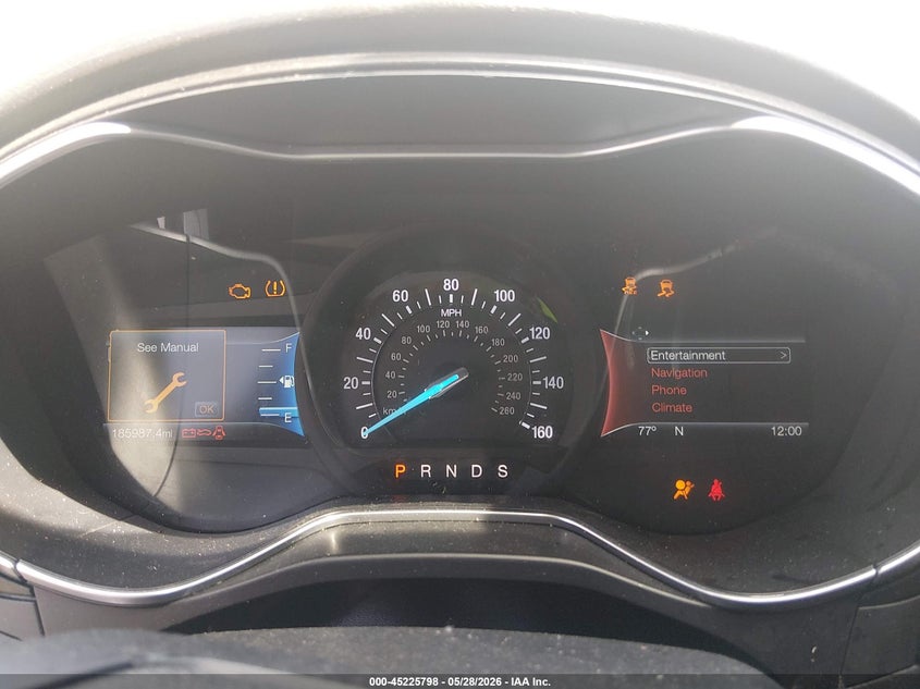 2017 FORD FUSION auction photo 7