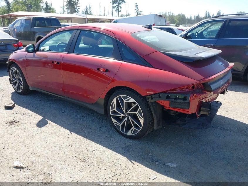 Vin: kmhm34aaxsa093173, lot: 45723564, hyundai ioniq 6 sel 20253