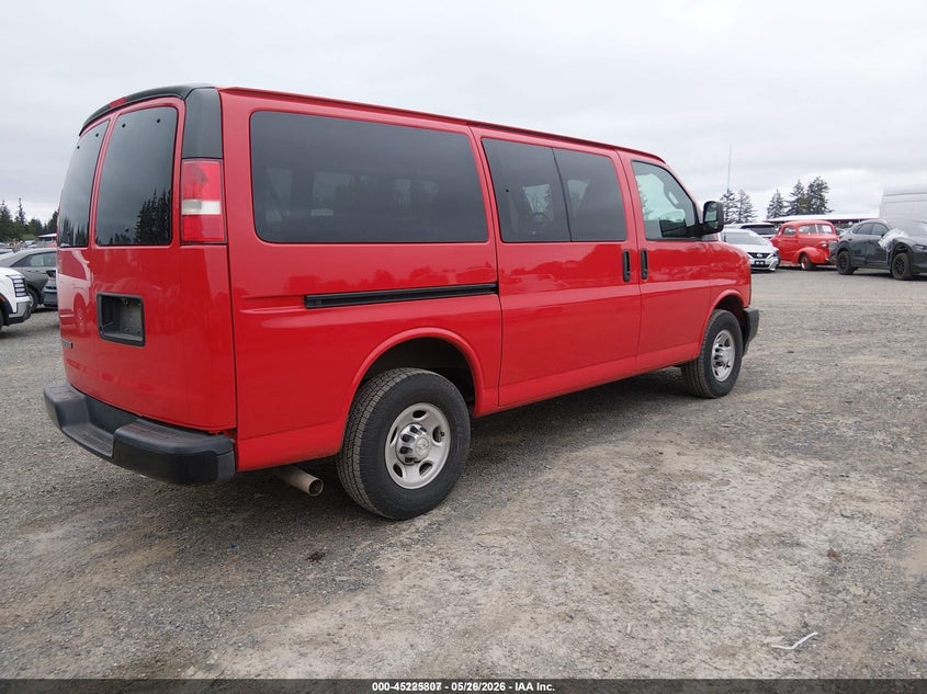 Vin: 1gnwgefg4h1102406, lot: 45723568, chevrolet express 2500 ls 20174