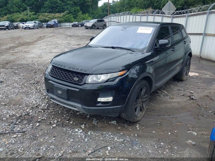 Vin: salvp2bg5dh850701, lot: 45723593, land rover range rover evoque pure 20132