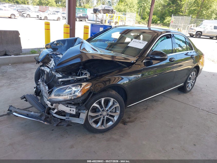 2016 Mercedes-Benz C 300 4matic 55SWF4KB9GU127340 photo 1