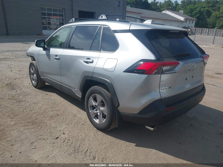 Vin: jtmrwrfv9sj081980, lot: 45723627, toyota rav4 hybrid xle 20253