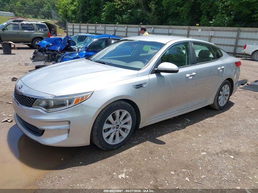 Vin: 5xxgu4l32gg080569, lot: 45723628, kia optima ex 20162