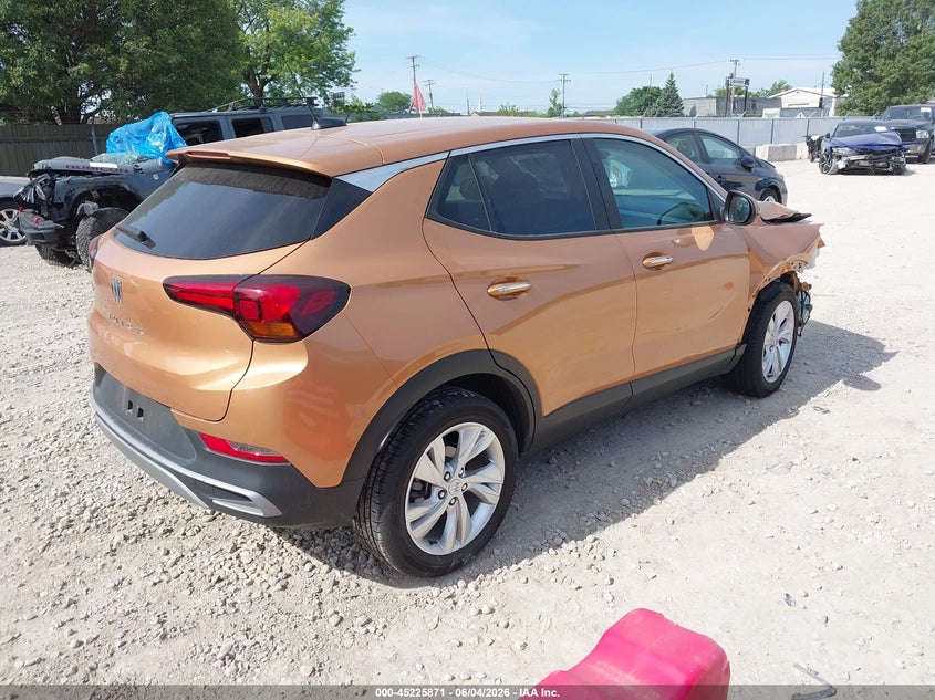 Vin: kl4ambsl8rb167486, lot: 45723632, buick encore gx preferred fwd 20244