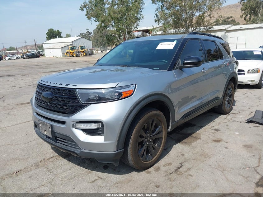Vin: 1fmsk8dh2pga76334, lot: 45723635, ford explorer xlt 20232