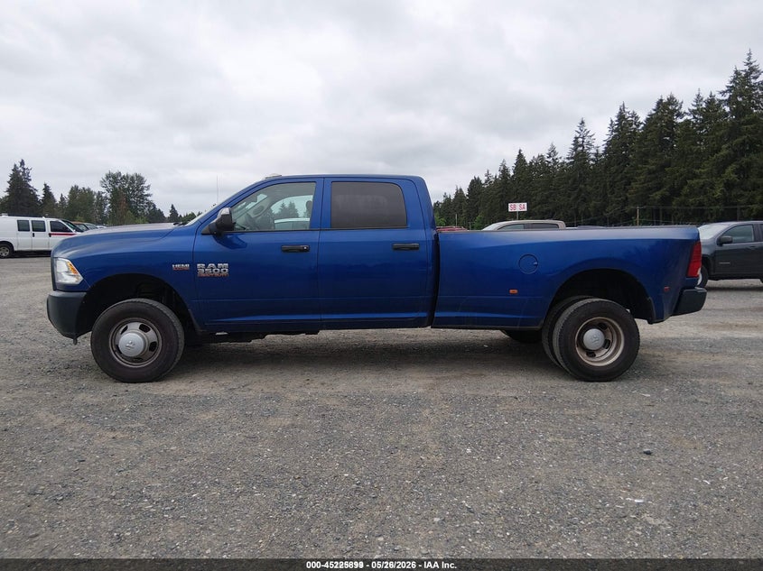 2016 Ram 3500 Ram Tradesman blue Lot 111045225899 Vin 3C63RRGJ7GG365441