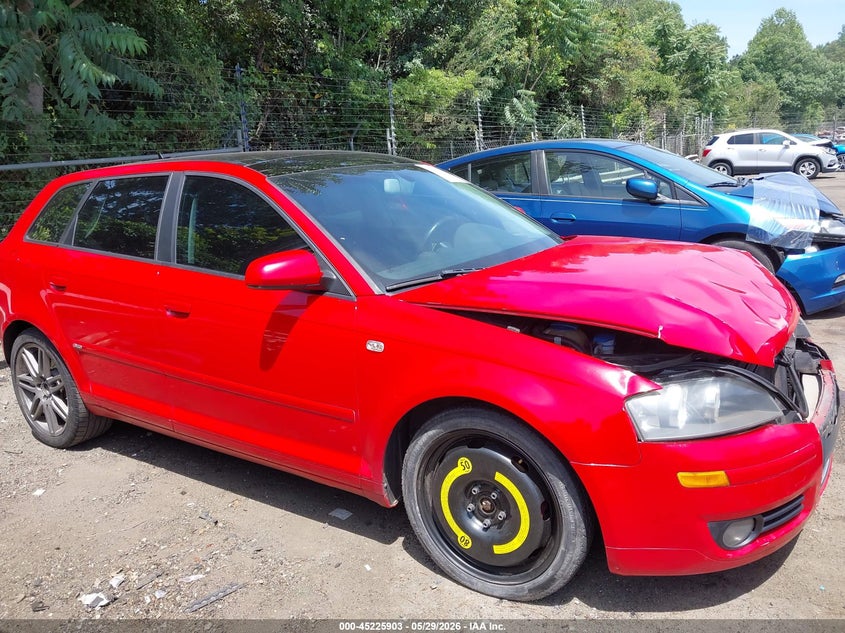 2006 Audi A3 2.0T VIN: WAUNF78PX6A064898 Lot: 45225903