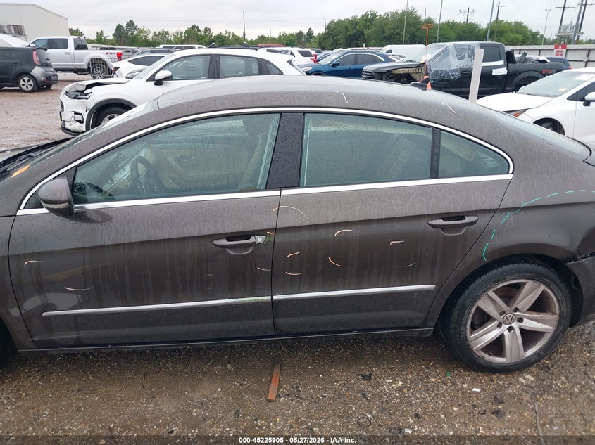 2013 Volkswagen Cc 2.0T Sport VIN: WVWBP7AN4DE562645 Lot: 45225905