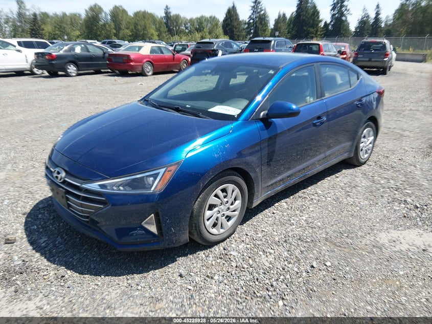 Vin: 5npd74lf1lh601106, lot: 45723689, hyundai elantra se 20202
