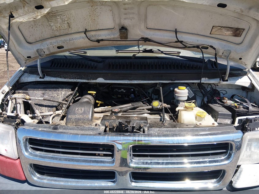 2002 Dodge Ram Wagon 3500 VIN: 2B5WB35ZX2K136921 Lot: 45225946