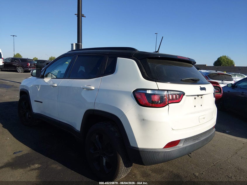 2019 Jeep Compass Altitude Fwd VIN: 3C4NJCBB9KT707008 Lot: 45225979