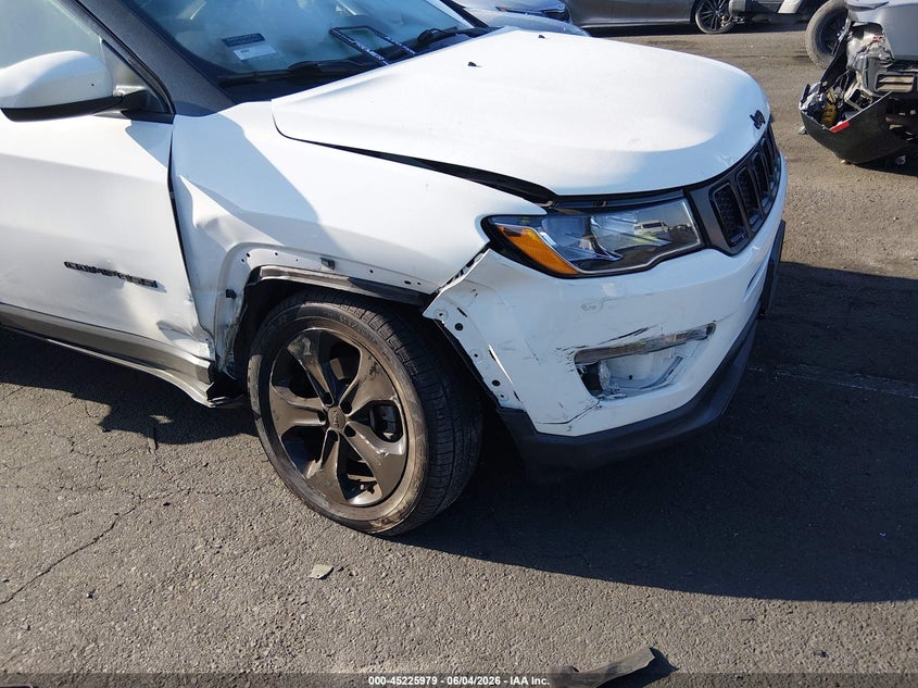 2019 Jeep Compass Altitude Fwd VIN: 3C4NJCBB9KT707008 Lot: 45225979