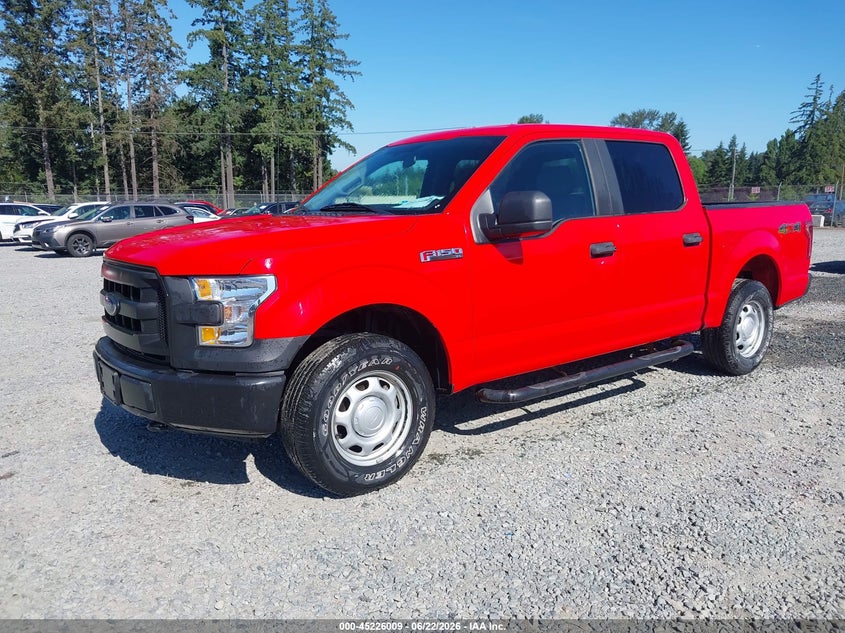 2017 Ford F-150 Xl 1FTEW1E80HKE26330 photo 1