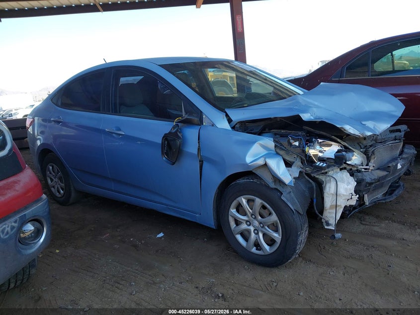 2012 Hyundai Accent Gls VIN: KMHCT4AE2CU141912 Lot: 45226039